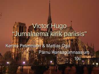 Jumalaema kirik pariisis- Quasimodo tutvustus