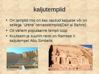Vana-Egiptuse templid #7