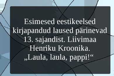 Eesti kirjakeele areng #2