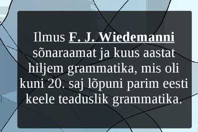 Eesti kirjakeele areng #15