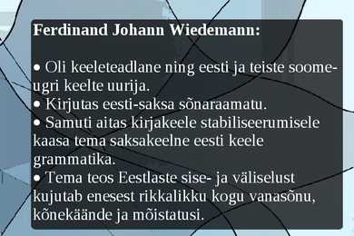 Eesti kirjakeele areng #16
