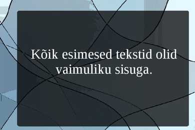 Eesti kirjakeele areng #3