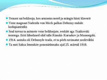 Claude DeBussy ppt esitlus #3