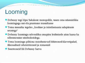 Claude DeBussy ppt esitlus #4
