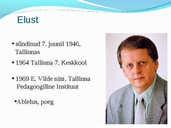 Enn Eesmaa ppt esitlus #2