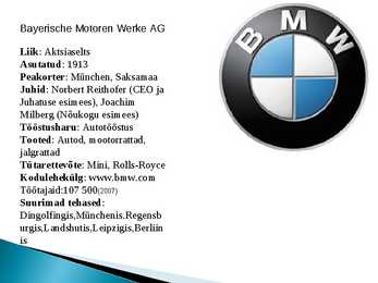 Bmw esitlus #2