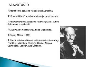 Max Planck ppt esitlus #4
