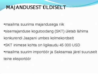 Usa majandus ppt esitlus #3