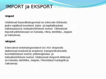 Usa majandus ppt esitlus #6