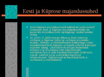 Esitlus- Vahemere maad #11