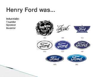 Henry Ford inglise keeles #3