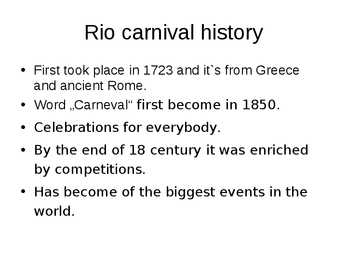 Rio de janiero carnival #2