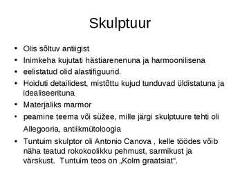Klassitsism kunstis #25