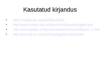 Klassitsism kunstis #38