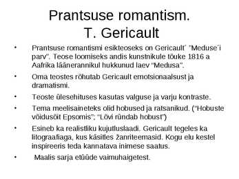 Romantism kunstis- slaidid- #13