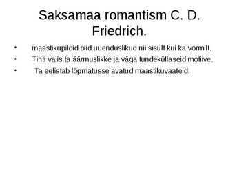 Romantism kunstis- slaidid- #27
