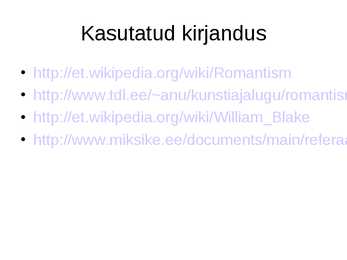 Romantism kunstis- slaidid- #42