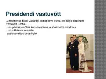 Presidendi etikett #8