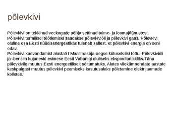 Soojuselektrijaamad #5