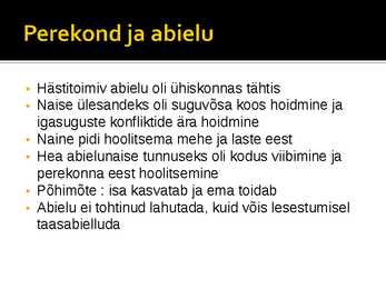 Keskaja naine ja perekond- slaidid- #3