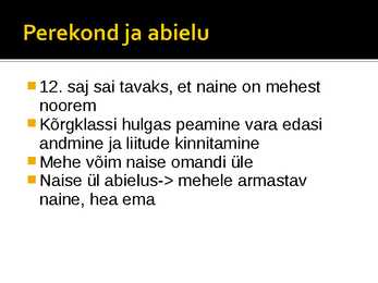 Keskaja naine ja perekond- slaidid- #4