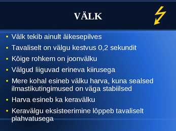 Ilmastikunähtused #2