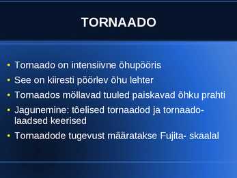 Ilmastikunähtused #14