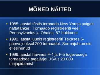 Ilmastikunähtused #17