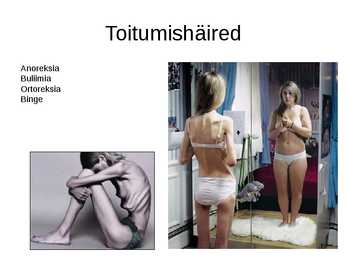 Tervislik toitumine ja toitumishäired #11
