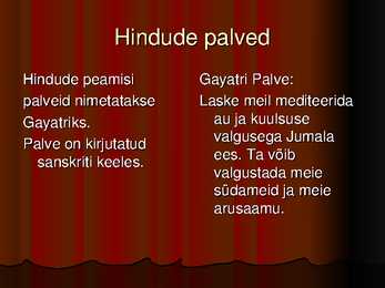 Hinduism - powerpoint #5