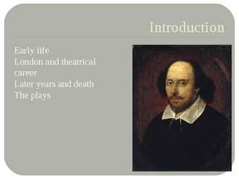 William Shakespeare- slaidid- #2