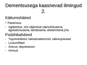 DEMENTSUS #7