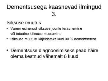 DEMENTSUS #8