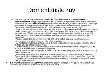 DEMENTSUS #9