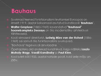 Funktsionalism arhitektuuris #4