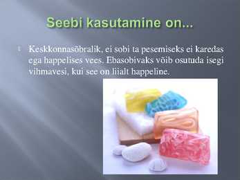 Pesemisvahendid #5