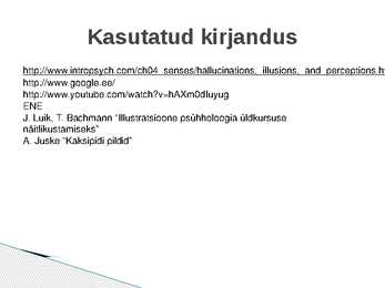 Illusioonid #10