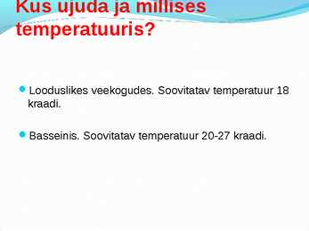 Ujumine #3