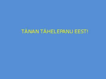 Elu Pärast Surma - Esitlus #10
