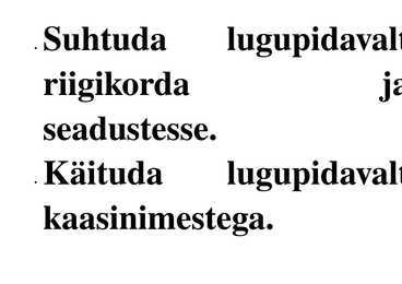 Lapse õigused ja kohustused #6