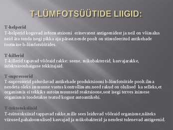 Immuunpatoloogia #7