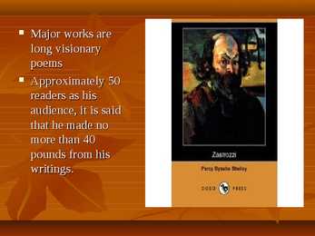 PERCY BYSSHE SHELLEY - powerpoint temast-inglisekeelne #2