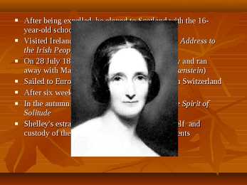 PERCY BYSSHE SHELLEY - powerpoint temast-inglisekeelne #4