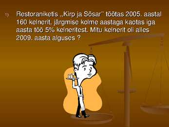 Eksponentsiaalne kasvamine ja kahanemine #5