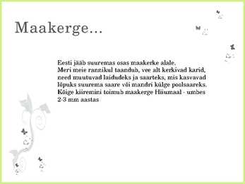Eesti rannikumeri #2