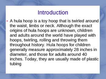Hula Hoop #2