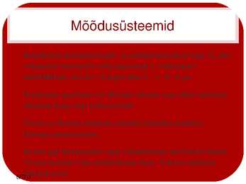 Mehaaniliste kaalude ja kaaluühikute ajalugu #4