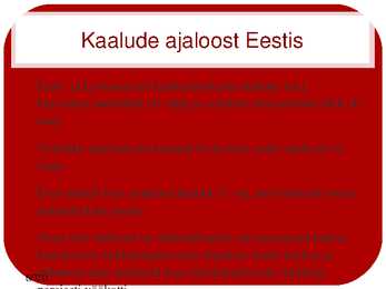 Mehaaniliste kaalude ja kaaluühikute ajalugu #5