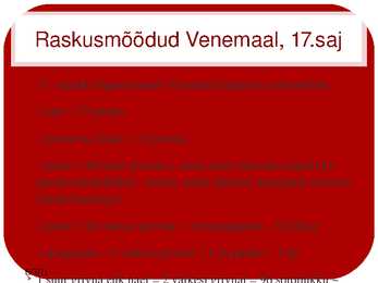 Mehaaniliste kaalude ja kaaluühikute ajalugu #7