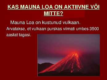Mauna Loa vulkaan #3